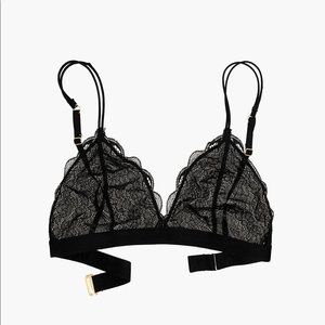 Madewell Lace Liana Triangle Bralette